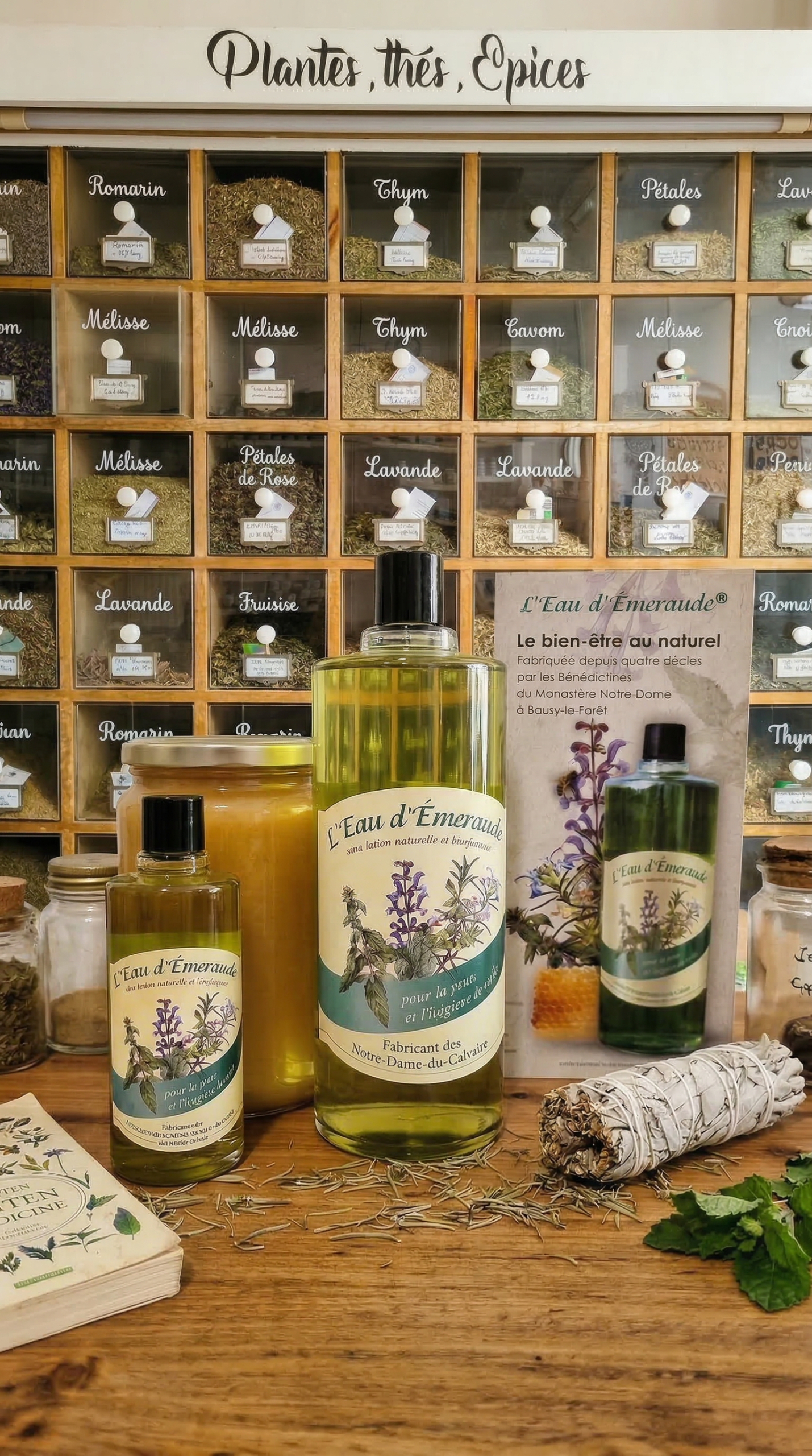 L'Eau d'Emeraude - Bénédictines de Notre Dame du Calvaire