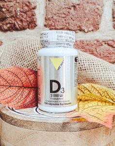 Vitamine D Vitall+ : pour soutenir vos os, vos muscles et votre immunité au quotidien.