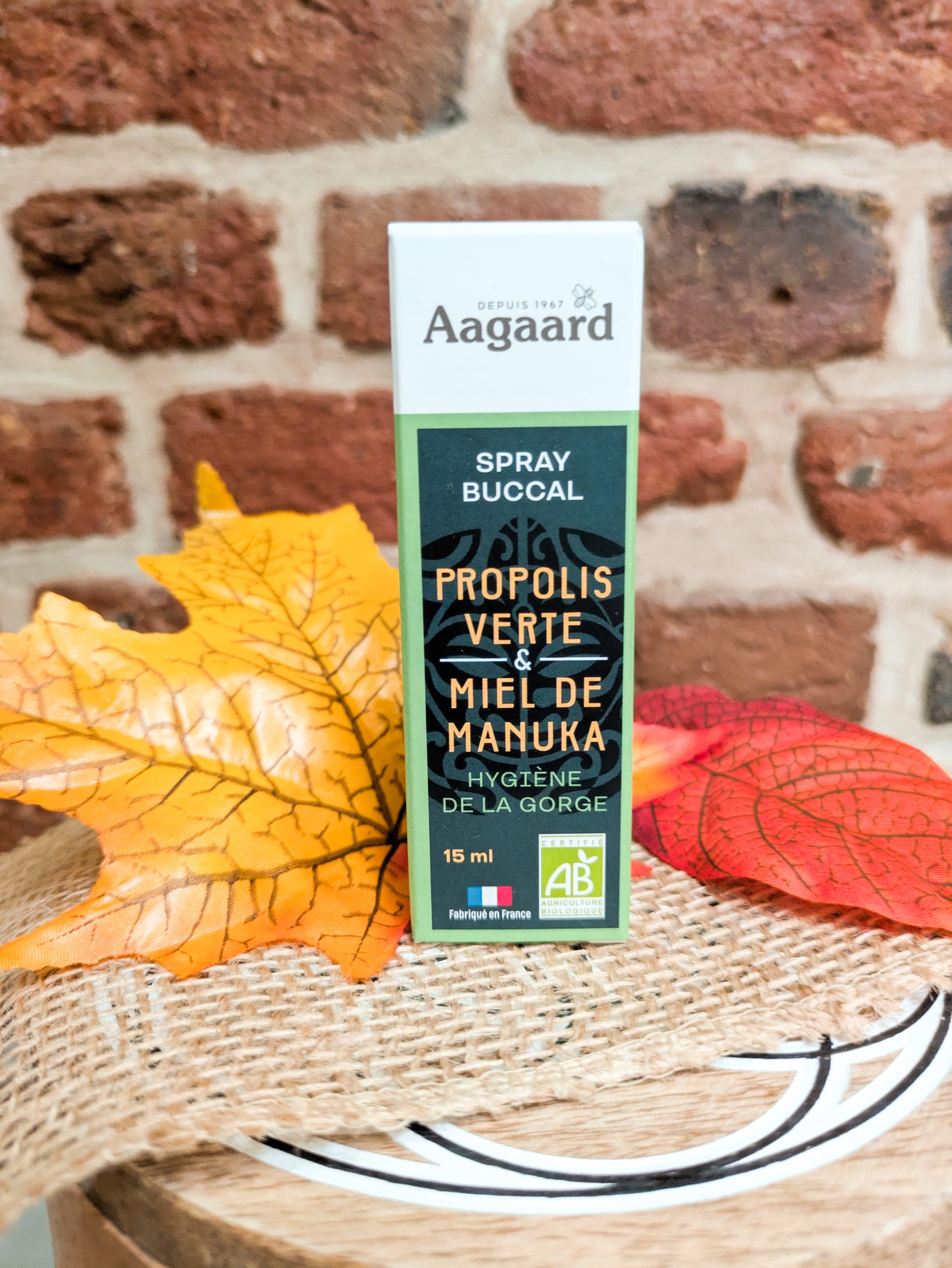 Spray Buccal Propolis Verte & Miel de Manuka – Aagaard