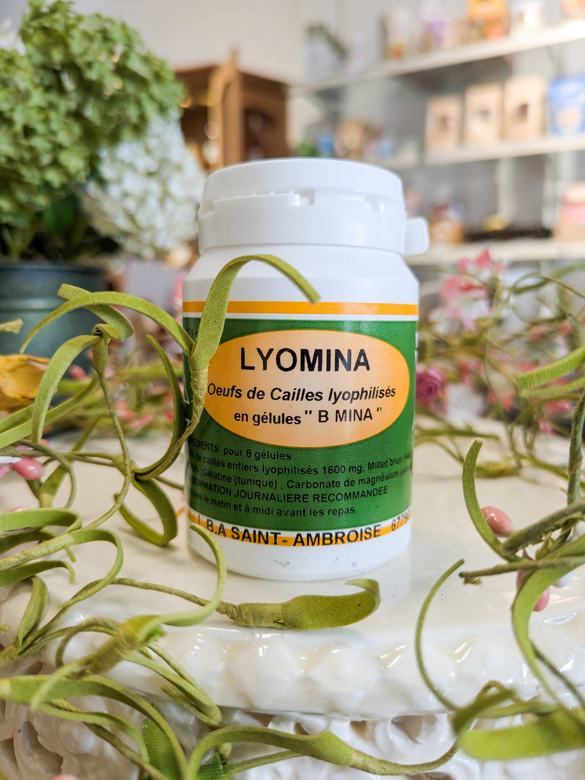 Liomina – Œufs de caille lyophilisés