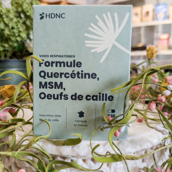 HDNC Quercétine MSM – Œufs de caille – Allergie – 30 capsules