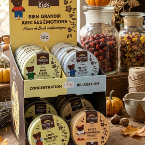 Biofloral Kids Bon Élève – Gommes aux Fleurs de Bach Bio